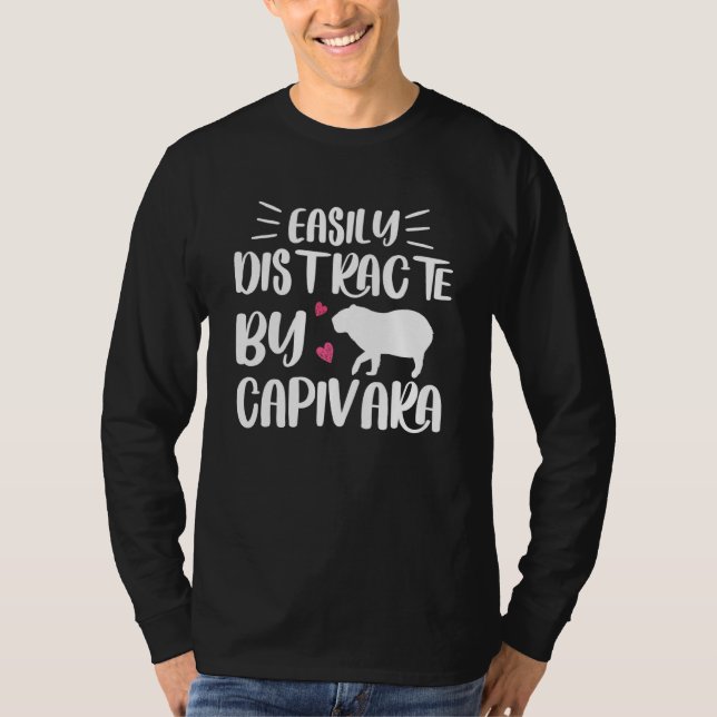 Capybara Giant Rodent for Capivara 1 T Shirt (Framsida)