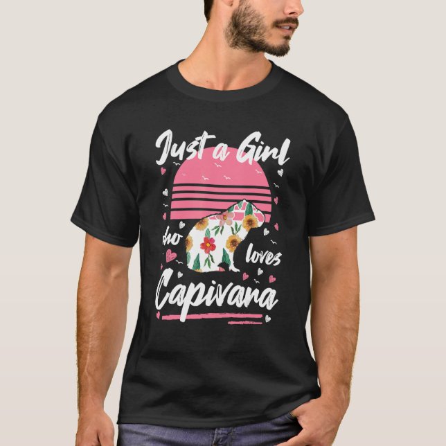 Capybara Giant Rodent for Capivara 8 T Shirt (Framsida)