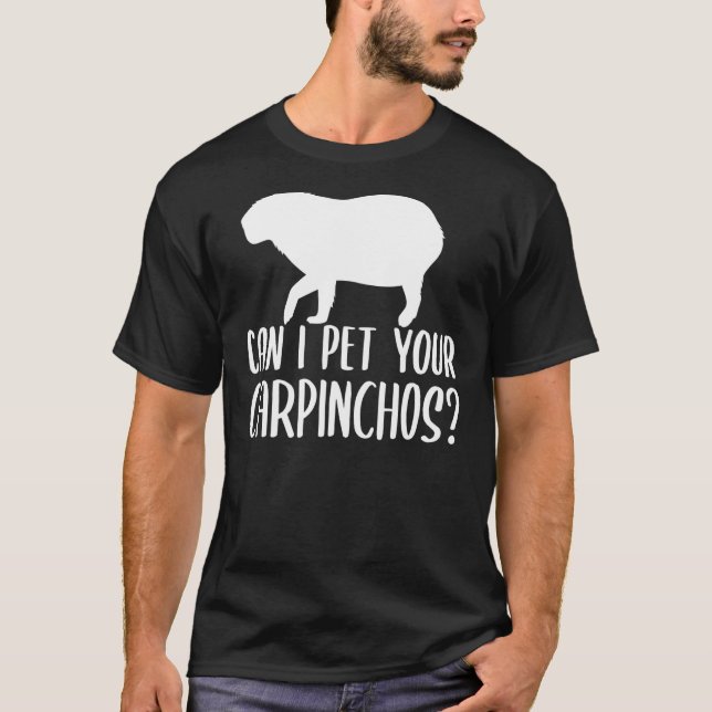 Capybara Giant Rodent for carpinchos 12 T Shirt (Framsida)