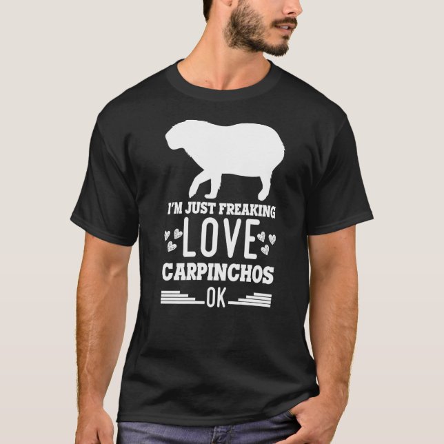 Capybara Giant Rodent for carpinchos 22 T Shirt (Framsida)
