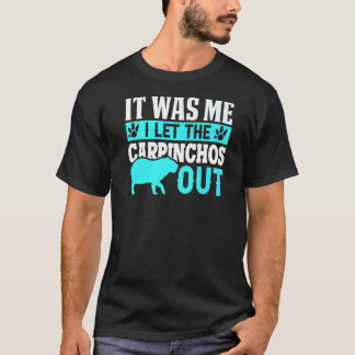 Capybara Giant Rodent for carpinchos 9 T Shirt