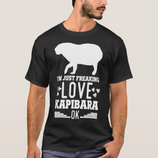 Capybara Giant Rodent för kapibara 1 T Shirt
