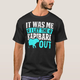 Capybara Giant Rodent för kapibara 4 T Shirt