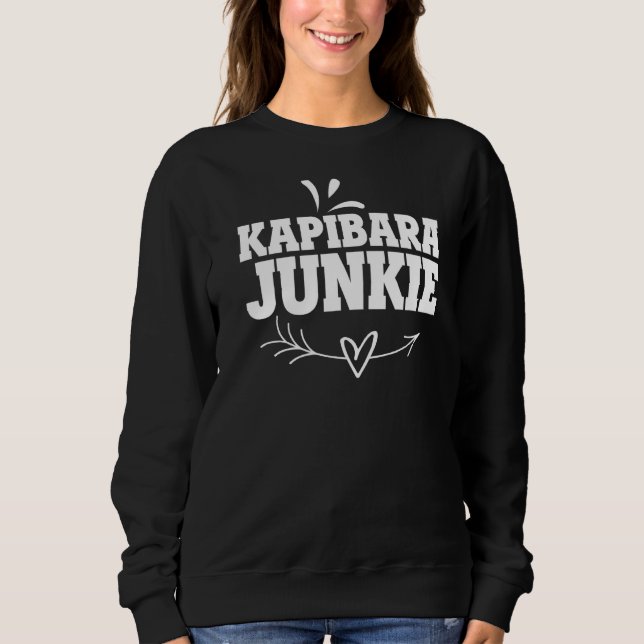 Capybara Giant Rodent for kapibara junkie T Shirt (Framsida)
