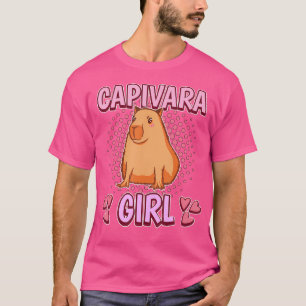 Capybara Girl Capybara T Shirt