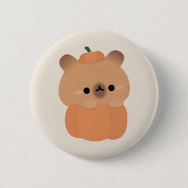 Capybara Halloween Knapp