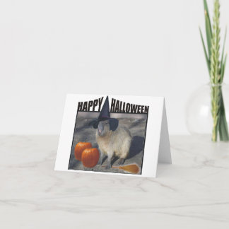 Capybara Halloween-kort Kort