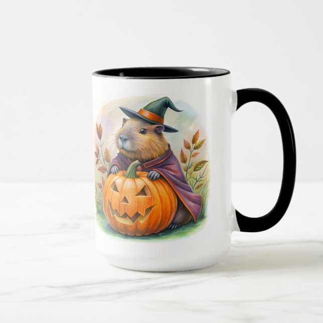 capybara halloween mugg (Höger)