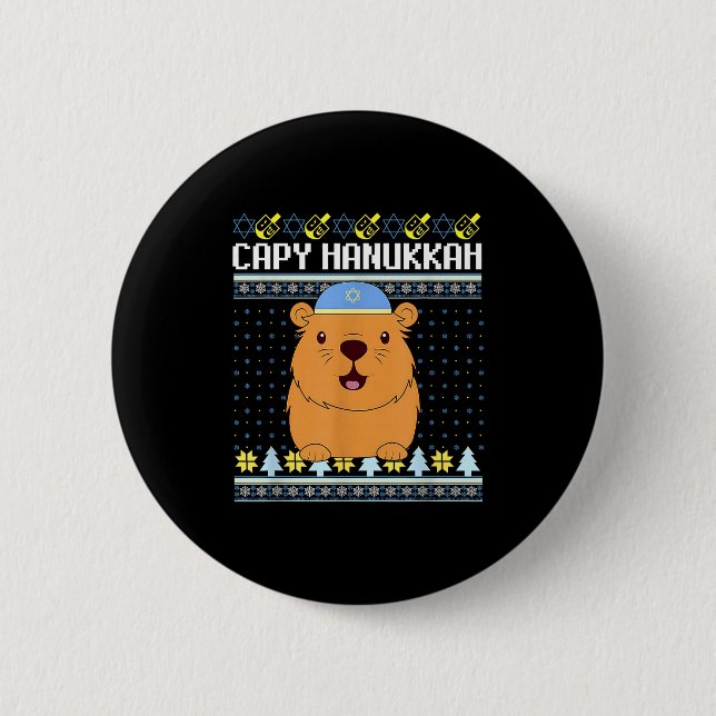 Capybara Hanukkah Capy Hanukkah Chanukah Jewish Ki Knapp (Framsida)