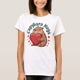 Capybara Hugs T Shirt