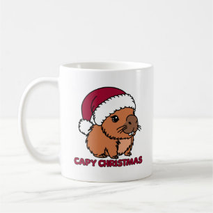 Capybara-jul Kaffemugg