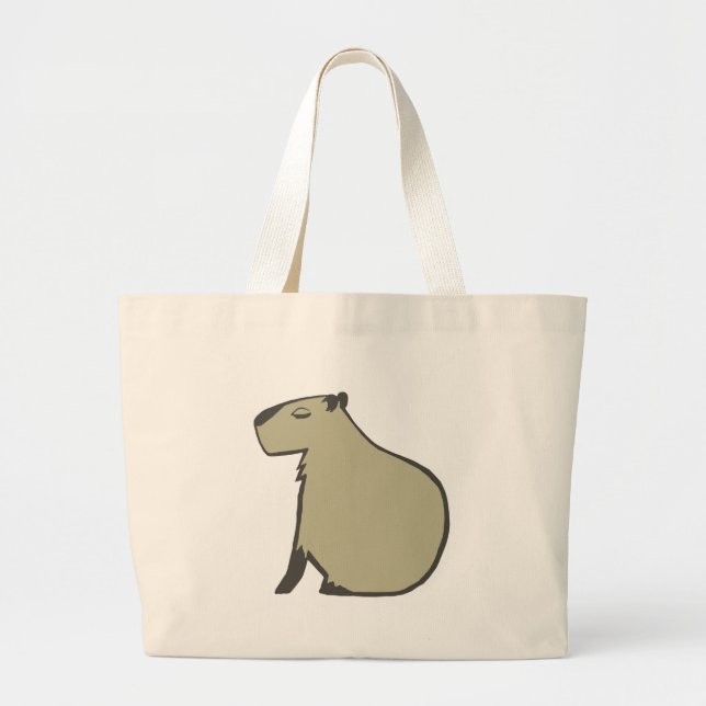 capybara jumbo tygkasse (Framsidan)