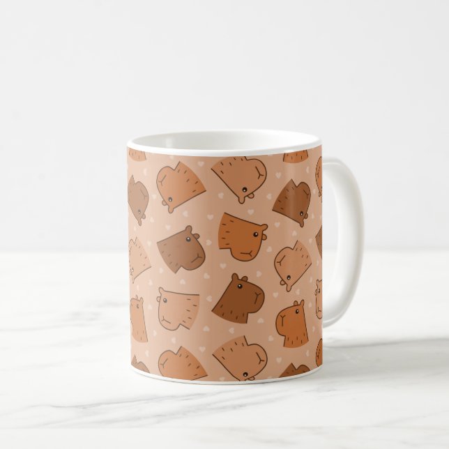 Capybara Kaffemugg (Framsida höger)
