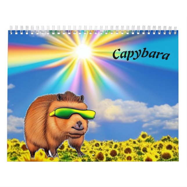 Capybara Kalender (Omslag)