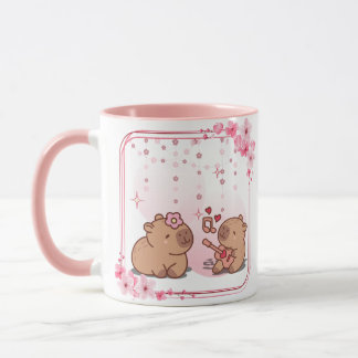 Capybara Kärlek-kaffe Mugg