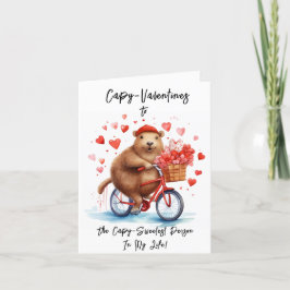 Capybara Kärlek-kort Tack Kort