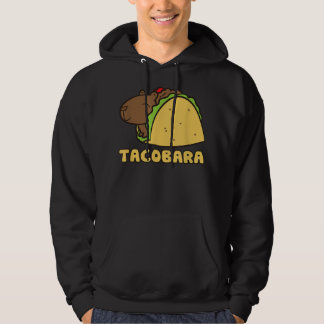 Capybara Kids Tacobara Funny Capybara Tacos Hoodie