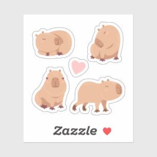 Capybara Klistermärken