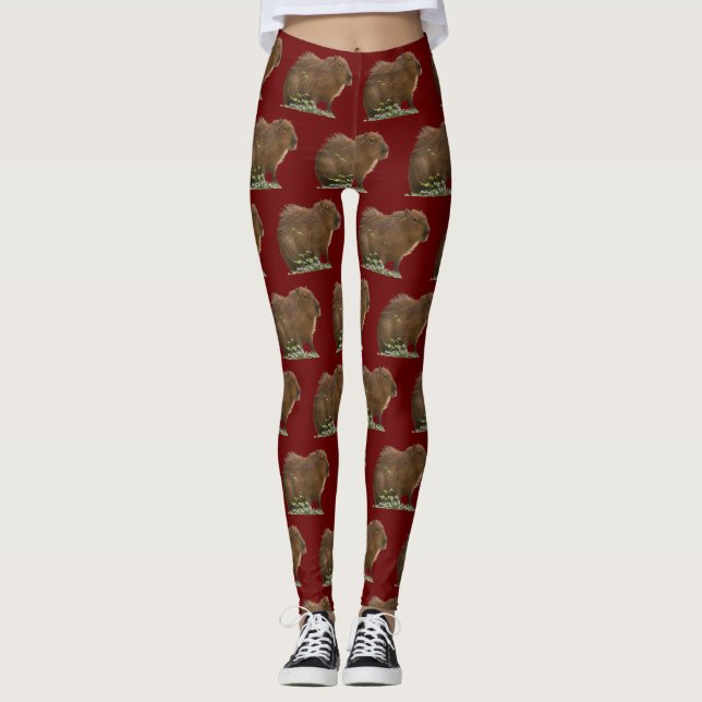 Capybara Leggings (Framsida)