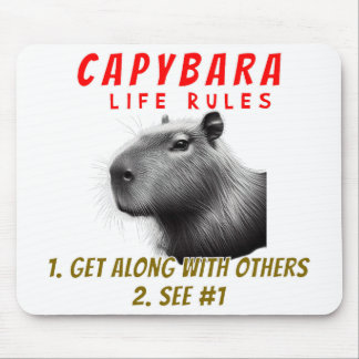 Capybara Life Regler - Bli med andra Musmatta