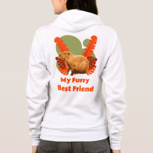 Capybara Luffiga Bästa Vän Tropisk Djur T Shirt