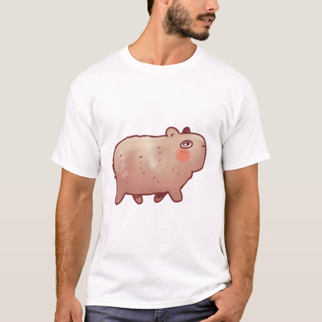 Capybara Magic T Shirt (Framsida)