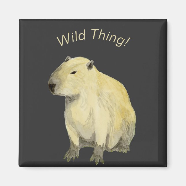 Capybara Magnet (Framsidan)