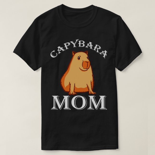 Capybara Mamma T Shirt (Design framsida)