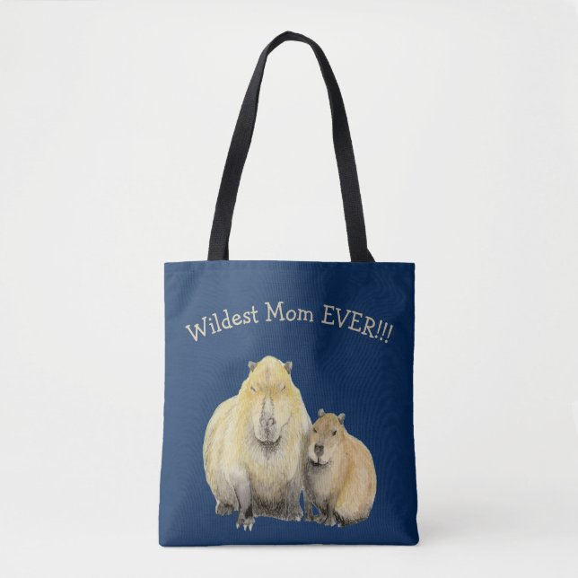 Capybara Mamma Tygkasse (Framsida)
