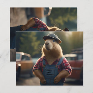 ’Capybara Mechanic: Grease, Gears and Good Vibes’