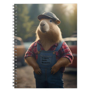 ’Capybara Mechanic: Grease, Gears and Good Vibes’ Anteckningsbok