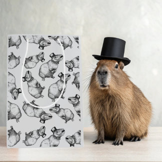 Capybara med Top hat