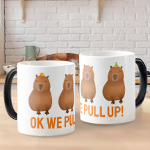 Capybara Meme: "Okej, vi kör upp!"