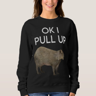 Capybara Memine Drag upp Cute Animal Rodents Mamma T Shirt