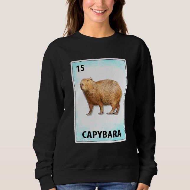 Capybara mexikanska kort t shirt (Framsida)