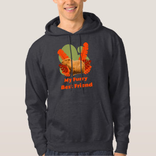 Capybara Min Pälsiga Bästa Vän Hoodie