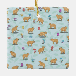 Capybara Mönster Julgransprydnad Keramik