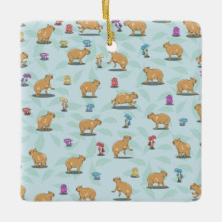 Capybara Mönster Julgransprydnad Keramik