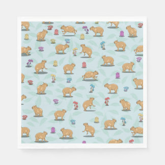 Capybara Mönster Pappersservett