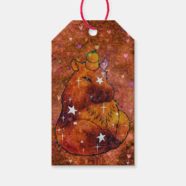 Capybara named Dream Presentetikett