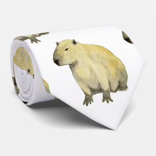 Capybara Neck Tie Slips