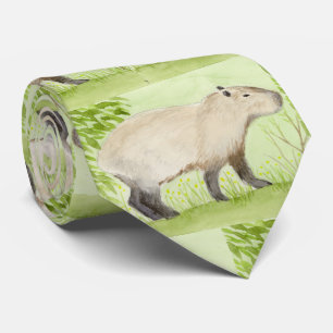 Capybara Neck Tie Slips