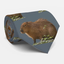 Capybara Neck Tie