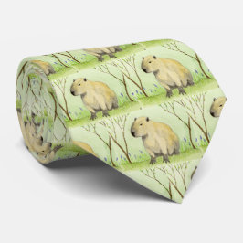 Capybara Neck Tie Slips