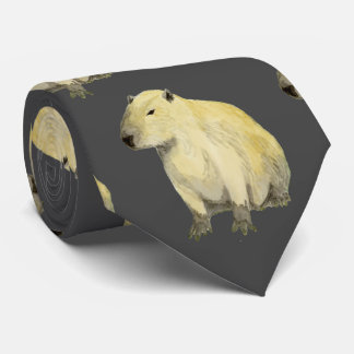 Capybara Neck Tie Slips