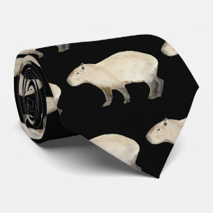 Capybara Neck Tie Slips