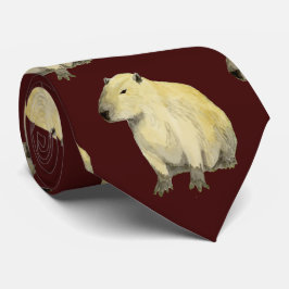 Capybara Neck Tie Slips