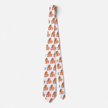 Capybara Necktie | Lönsam djurutskrift för manar