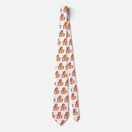 Capybara Necktie | Lönsam djurutskrift för manar Slips