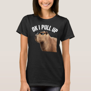 Capybara OK, jag drar upp Rodent Animal Respect Jo T Shirt